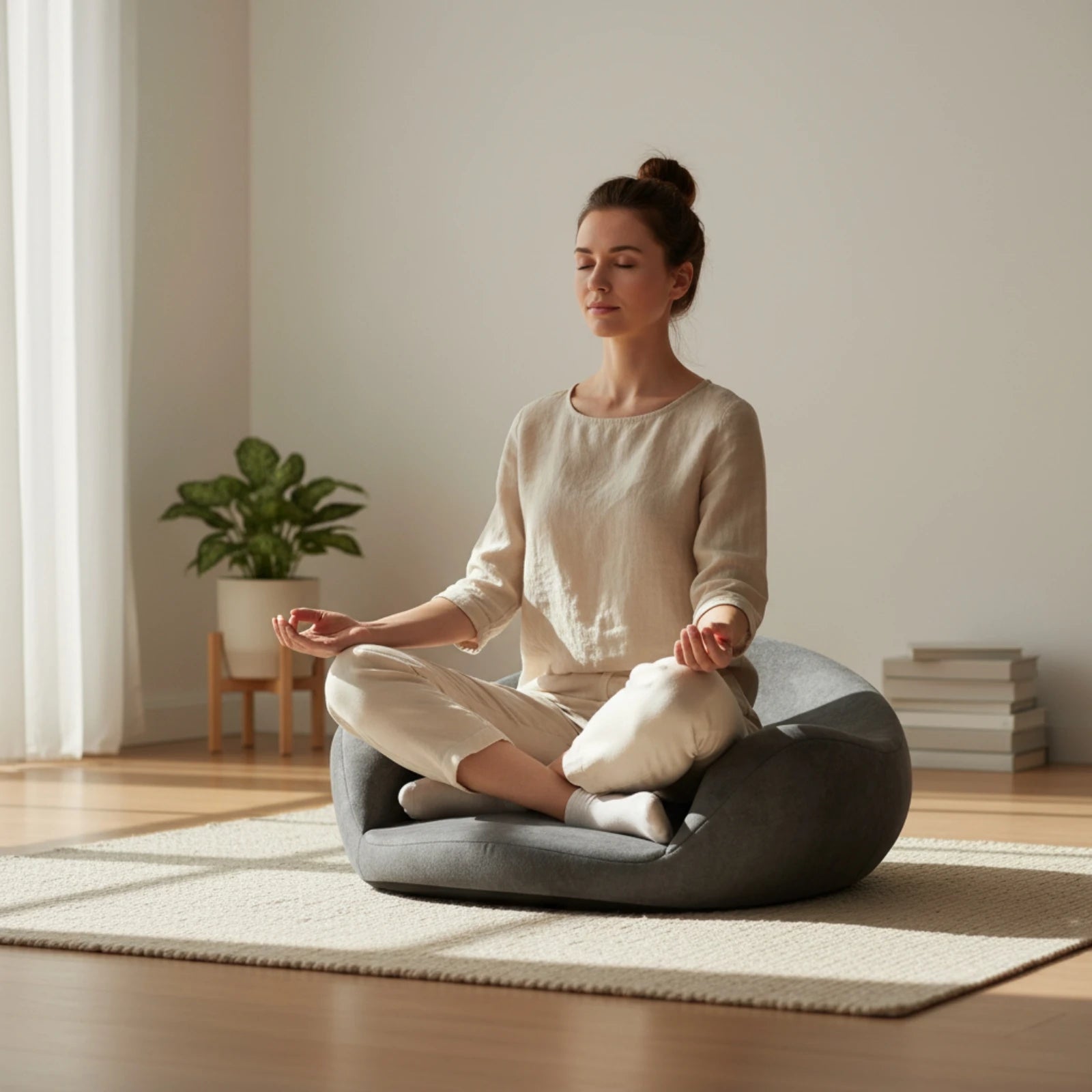 Memory Foam Meditation Cushion