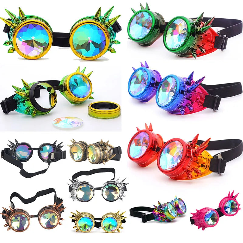 Kaleidoscope Rainbow Glasses