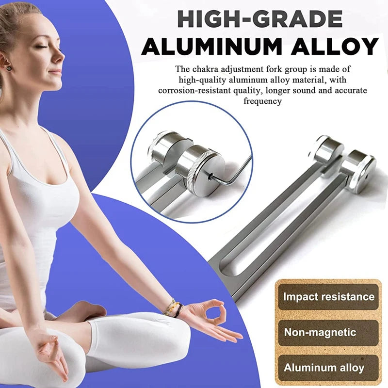 Tuning Forks Set-128 Hz, 256 Hz, 512 Hz
